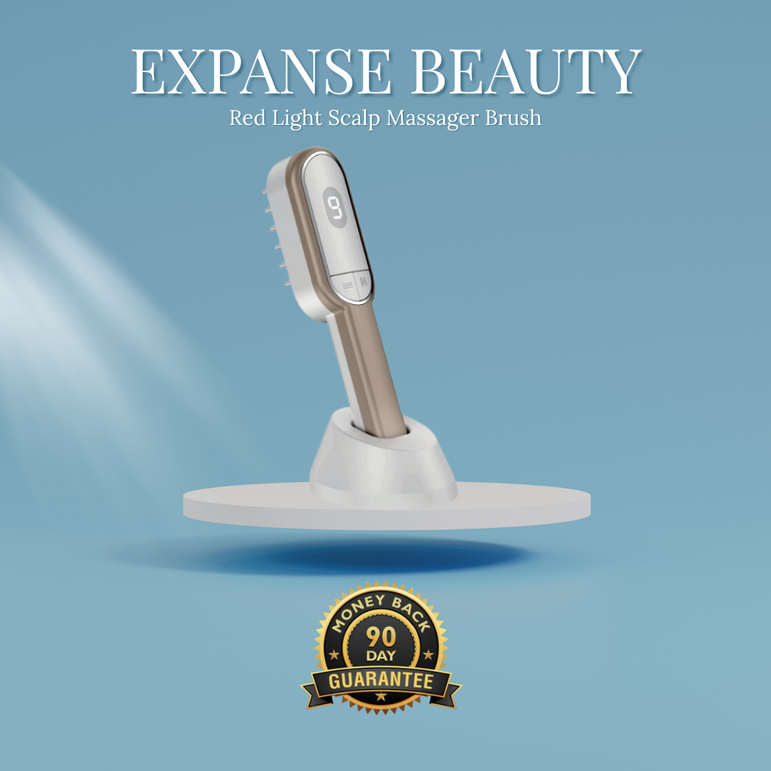 Expanse Beauty™ Red Light Scalp Massager Brush