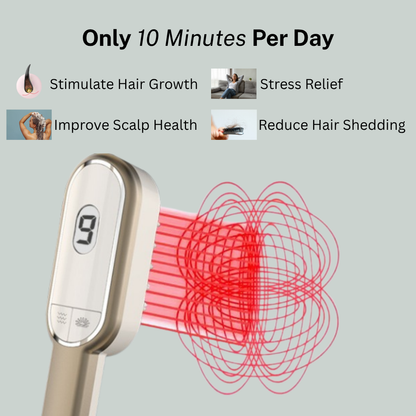 Expanse Beauty™ Red Light Scalp Massager Brush
